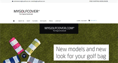 Desktop Screenshot of mygolfcover.com